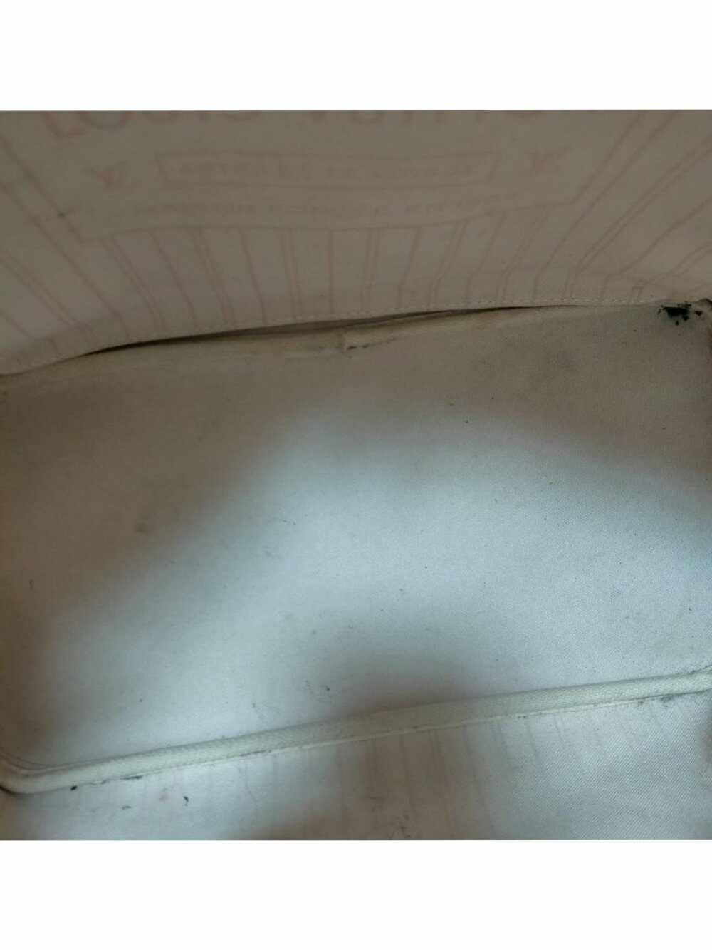 Authentic Louis Vuitton Neverfull MM Damier Ebene Tote Brown LV Shoulder Bag - Picture 10 of 16